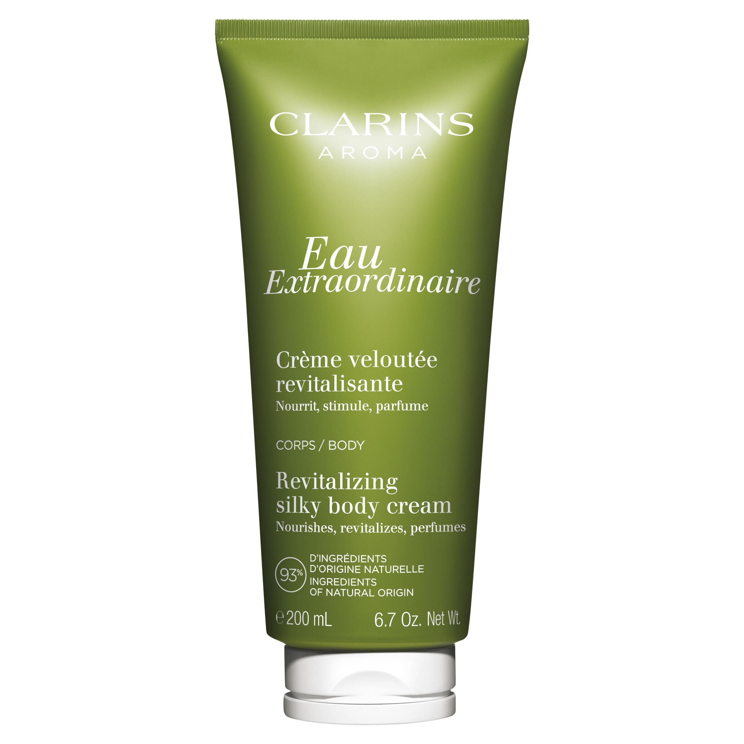 Clarins Eau Extraordinaire Revitalizing Silky Body Cream 6.7 Oz.