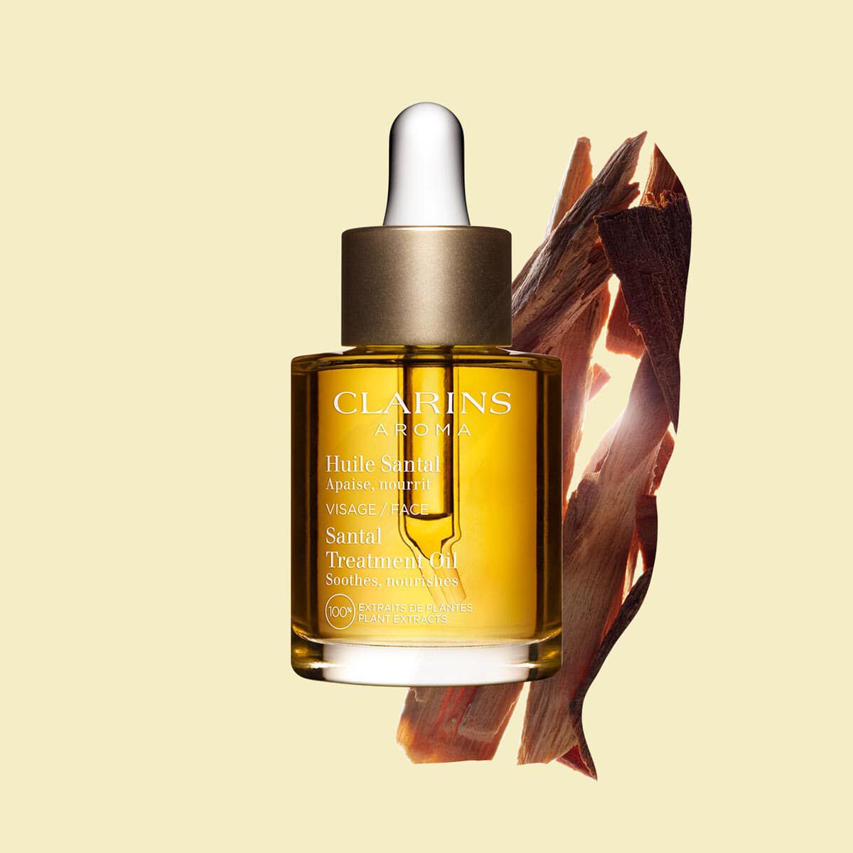 Santal Face Treatment Oil for Dry Skin | CLARINS®