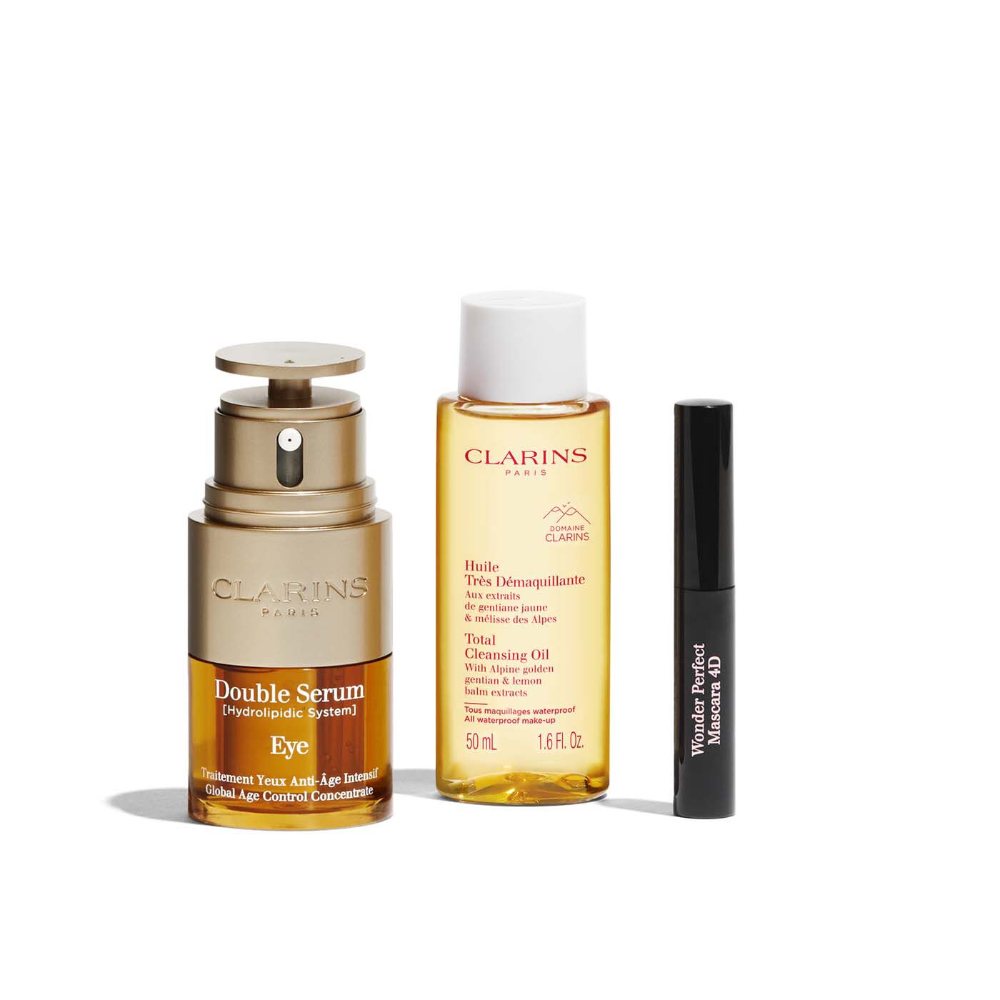 Clarins Double Serum Eye Collection In White