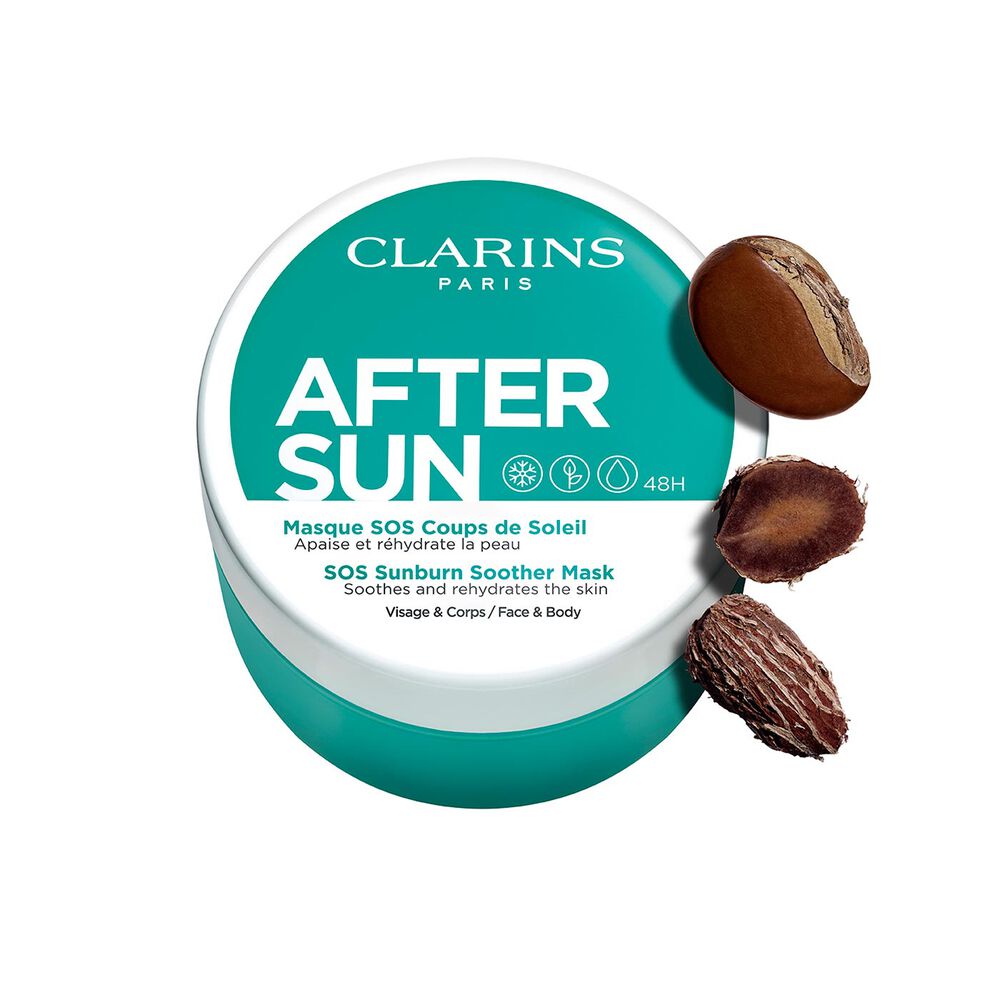 SOS Sunburn Soother Mask - After Sun Cooling Gel Mask