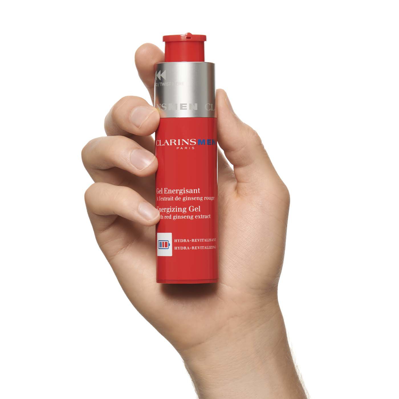 ClarinsMen Energizing Gel | Men's Mattifying Moisturizer Gel