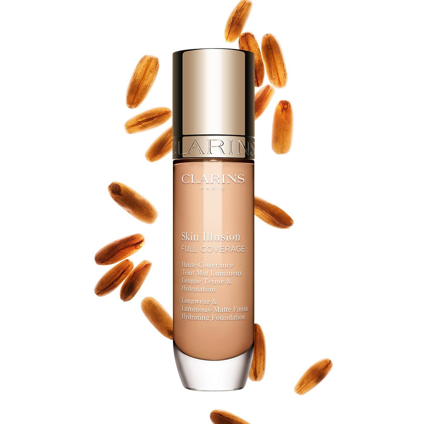 Clarins Skin Illusion Full Coverage Longwear Foundation - 102.5C