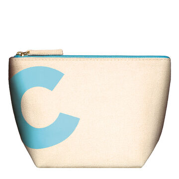 Blue Travel Pouch