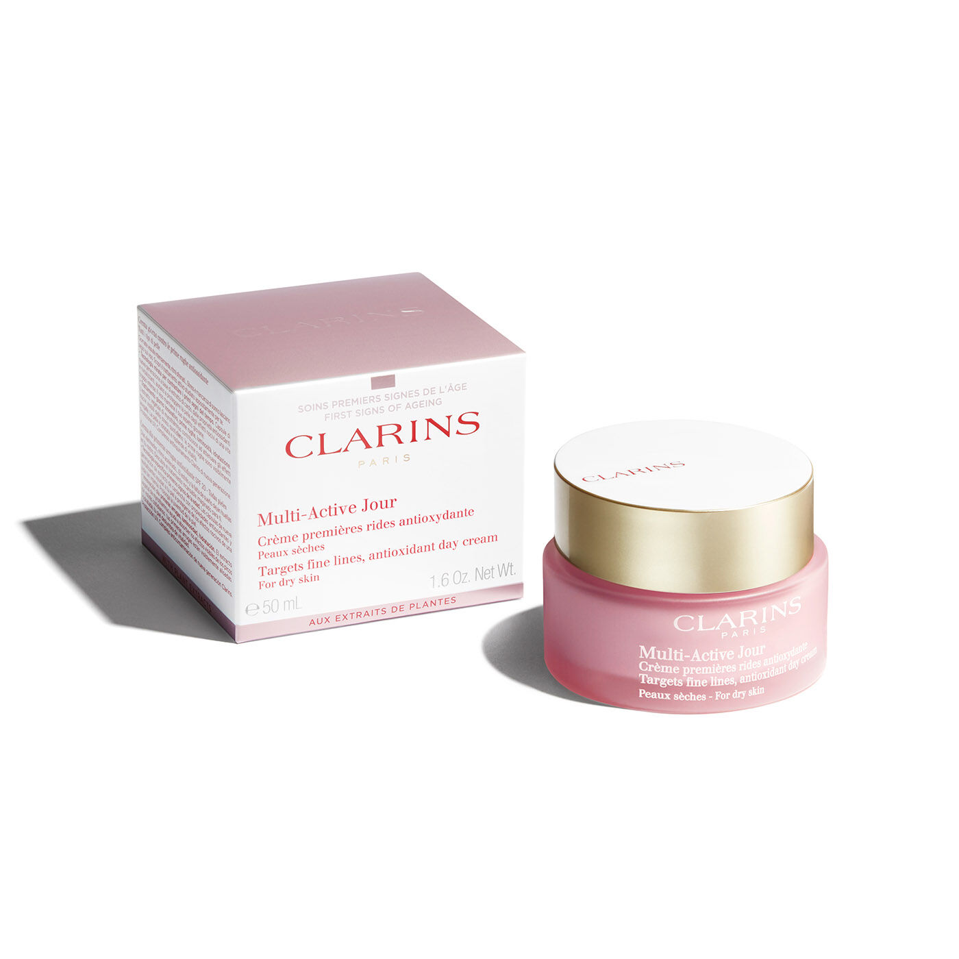 clarins multi active jour dry skin