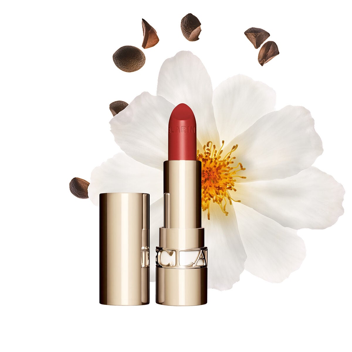 Clarins Joli Rouge® 0.1 Oz. - 777 caramel nude
