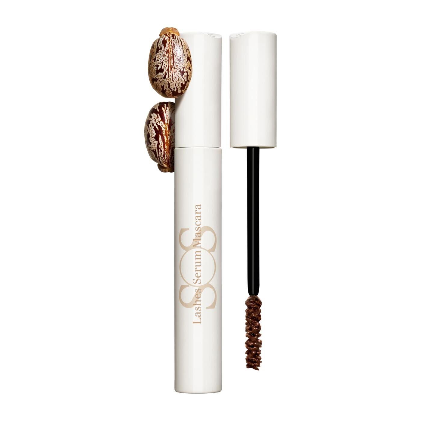 Shop Clarins Sos Lashes Serum Mascara In Caramel