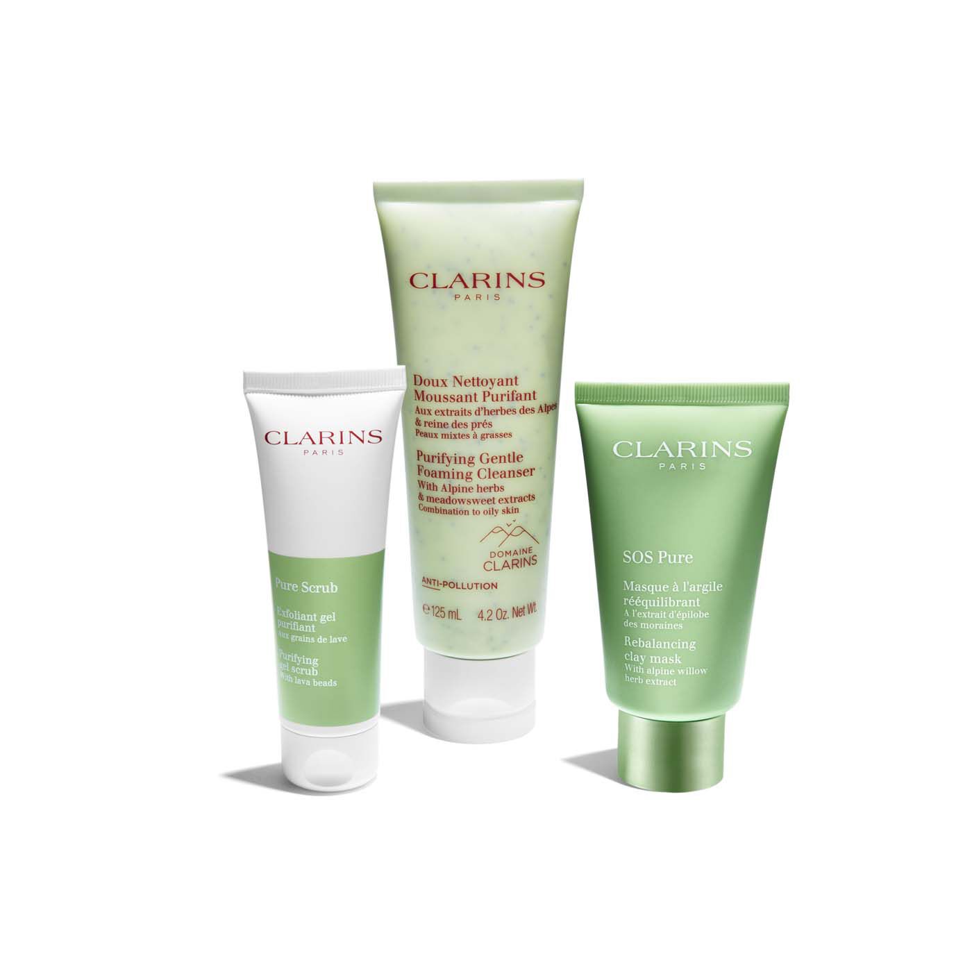clarins green cleanser