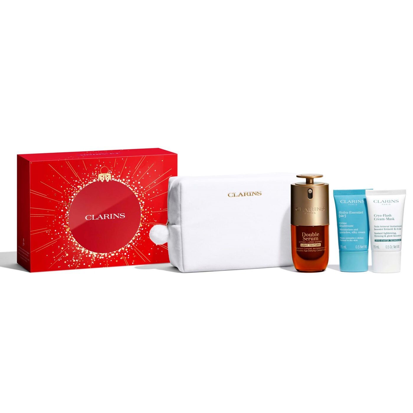 Double Serum Light + Hydrating Essentials | CLARINS®