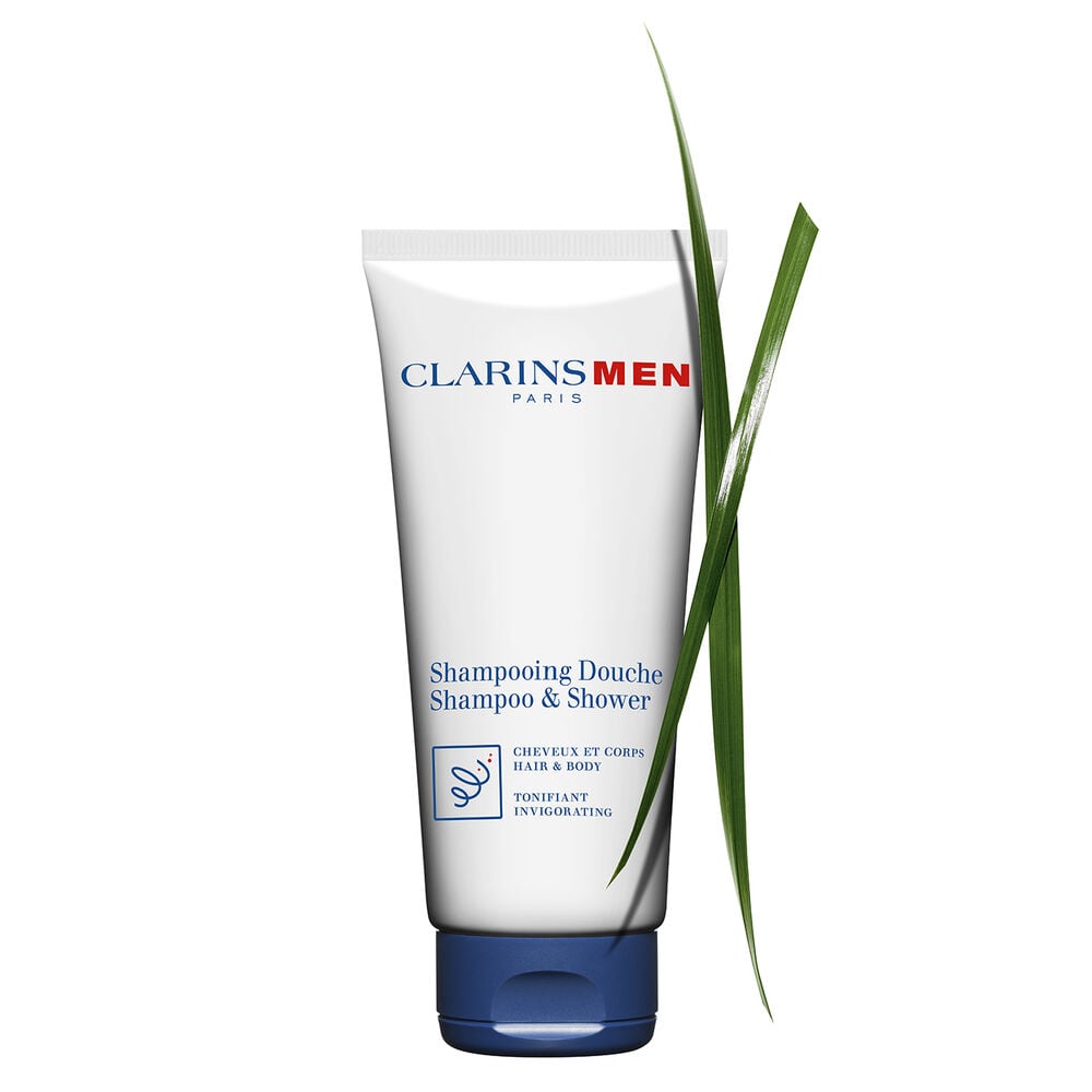 ClarinsMen Shampoo + Shower - Gentle 2-in-1 Shampoo + Body Wash for Men