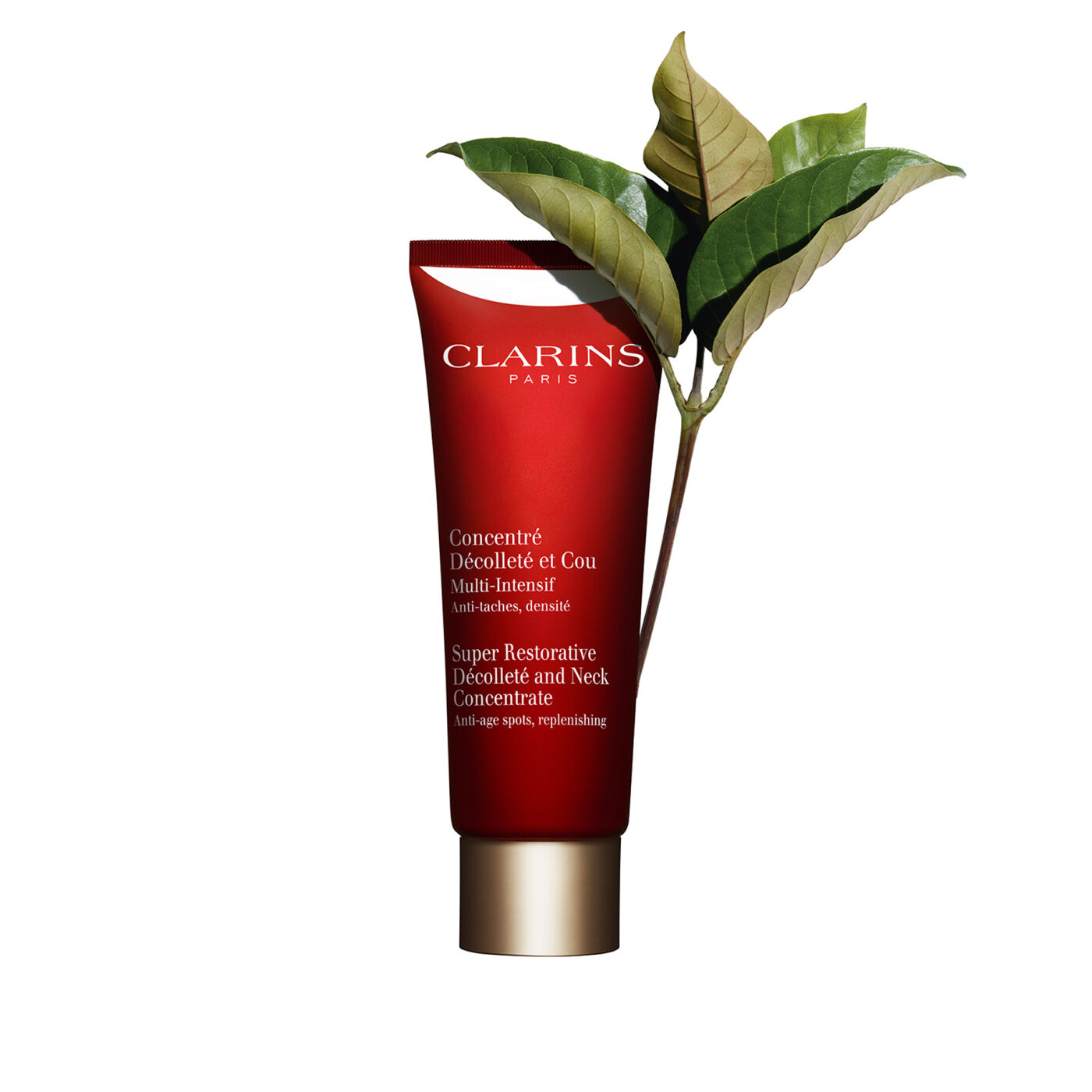 Clarins Super Restorative Décolleté And Neck Concentrate In White