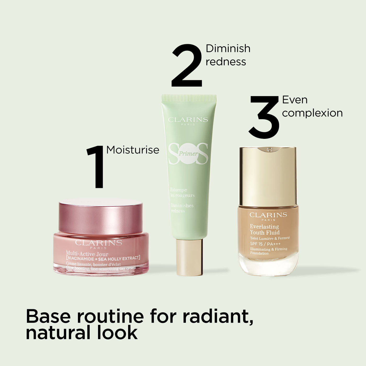 SOS Color Correcting + Hydrating Face Primer | CLARINS®