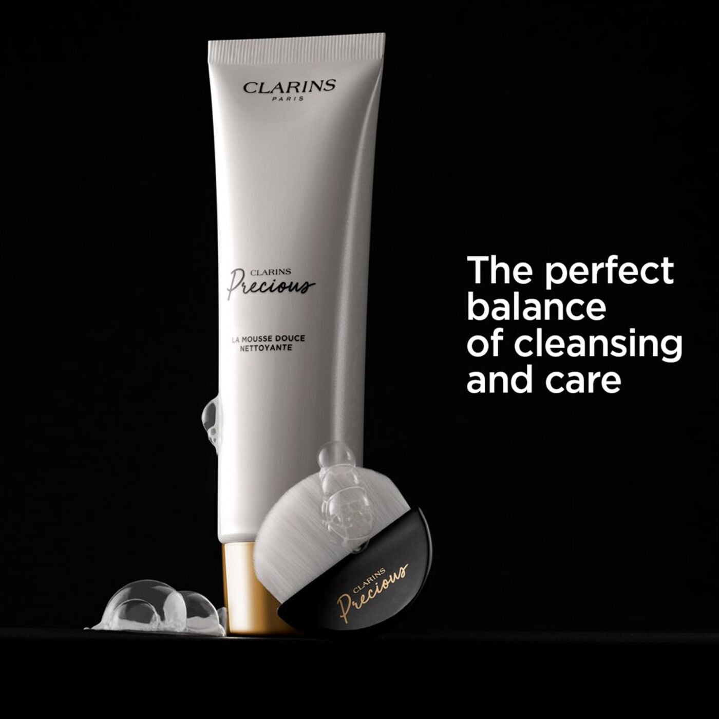 Precious La Mousse Luxury Foaming Face Cleanser | CLARINS®