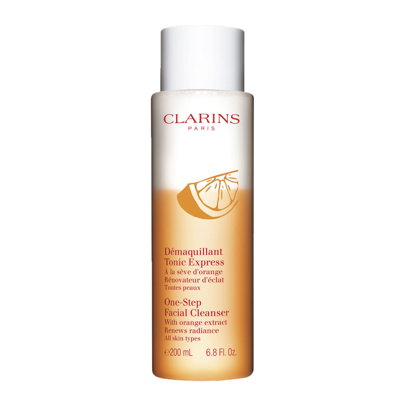 clarins orange toner