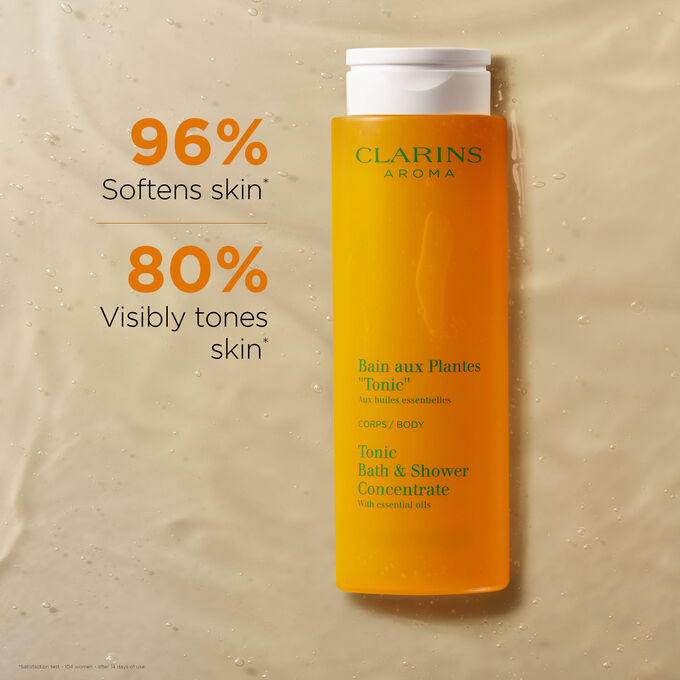 Tonic Bath and Shower Concentrate - Cleansing Gel Body Wash With Essential Oils