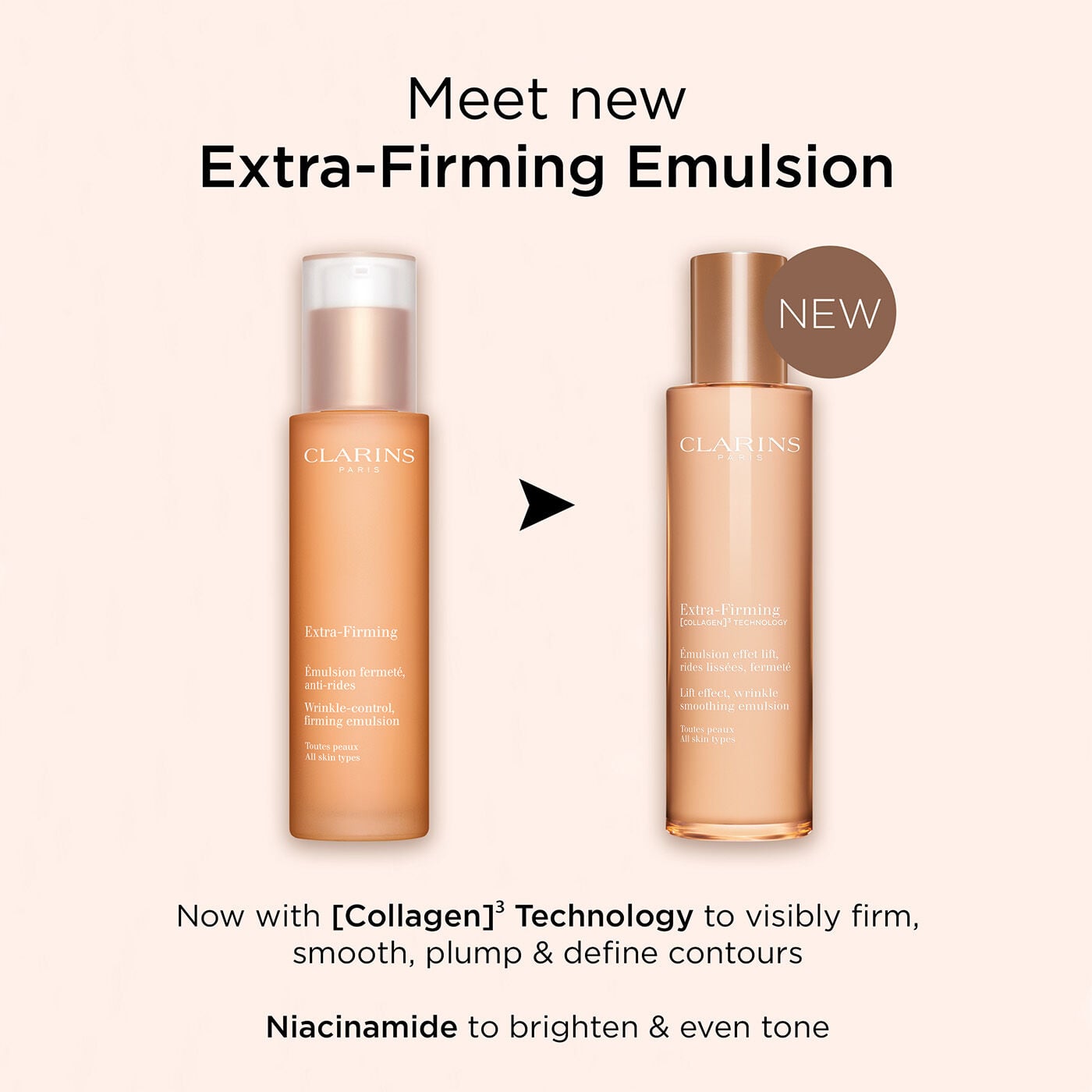 Extra-Firming Day Emulsion Collagen Moisturizer | CLARINS®