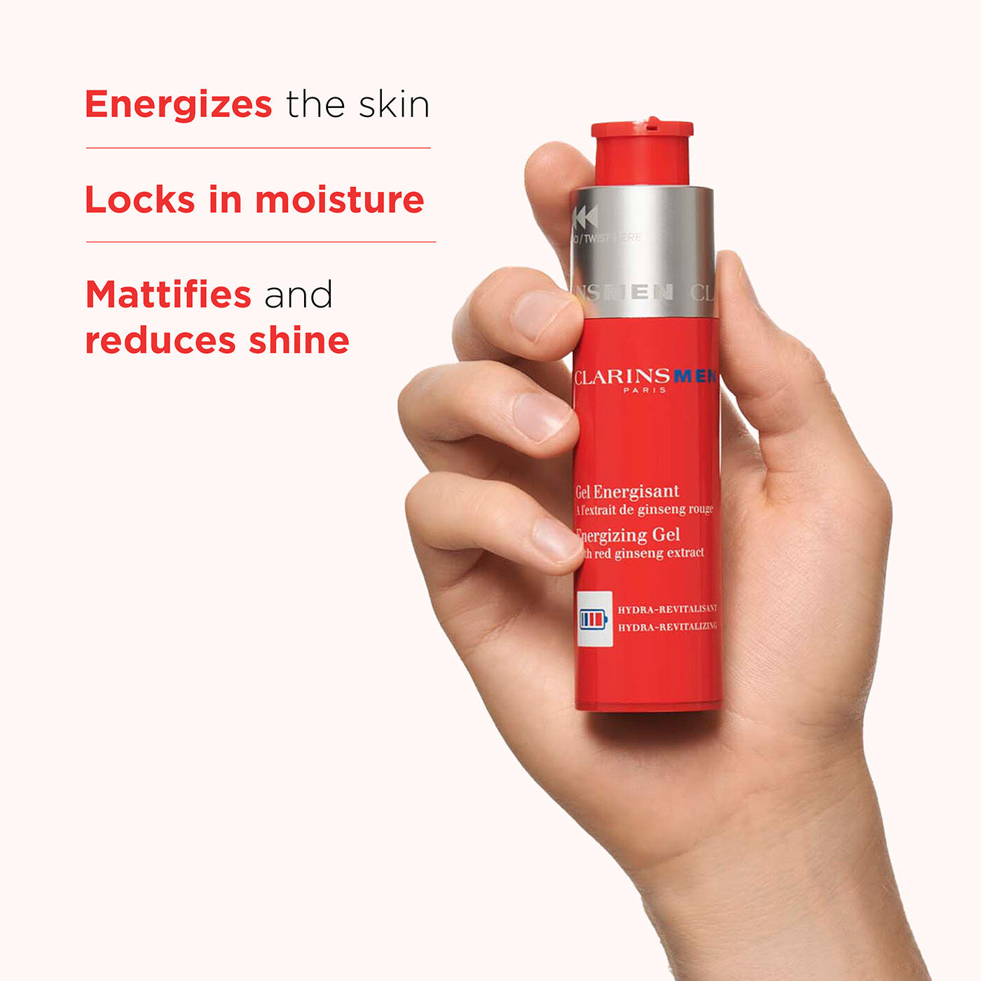 ClarinsMen Energizing Gel | CLARINS®