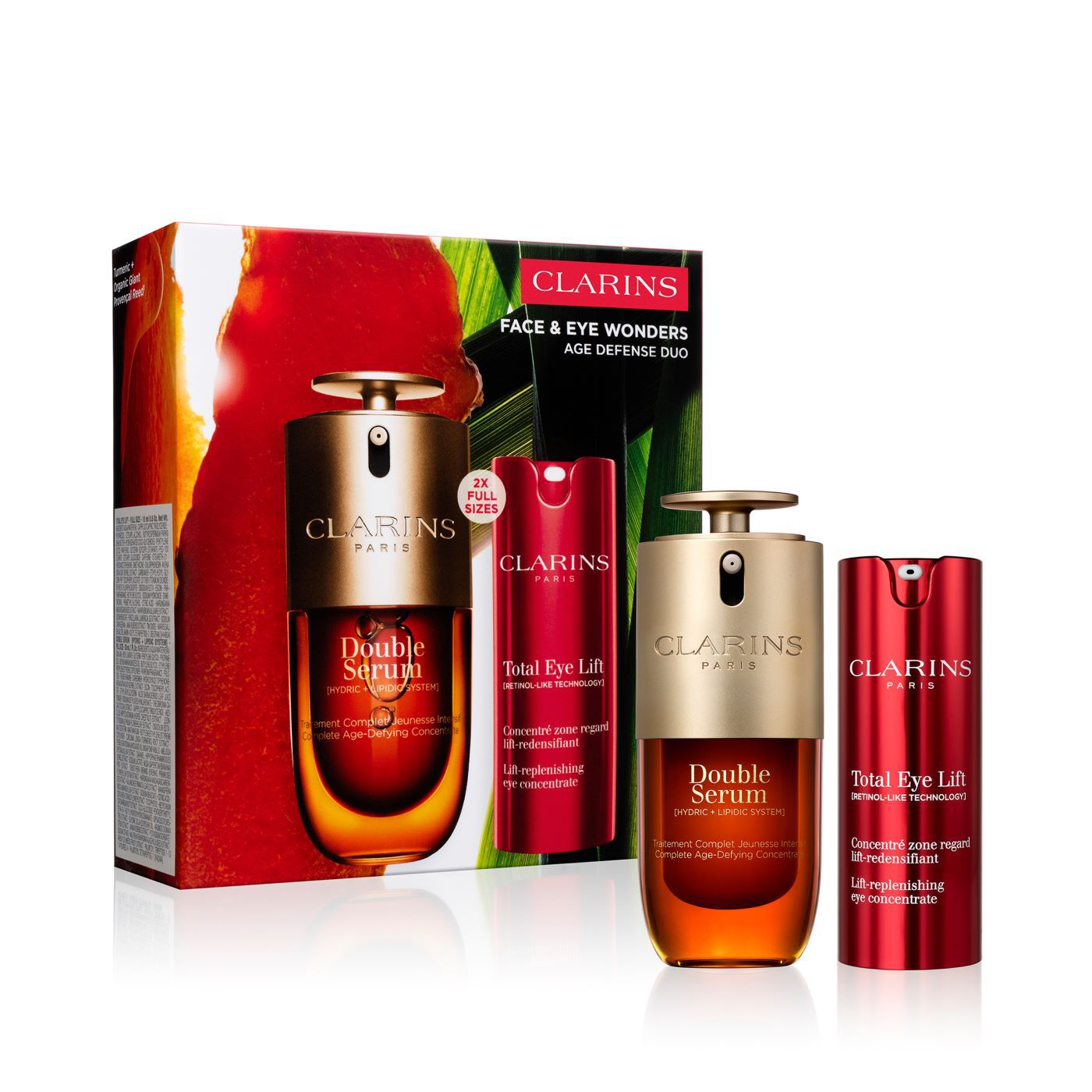 Face + Eye Wonders Age Defense Duo | Featuring Double Serum + Face + Eye Wonders Age Defense Duo | Featuring Double Serum +