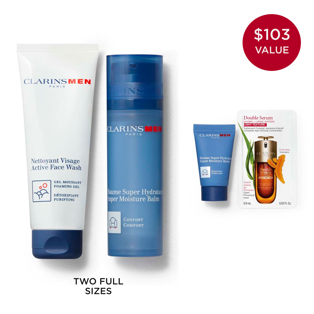 クラランス　メン エッセンシャルズ ギフトセット ClarinsMen Skincare Essentials Gift Set | CLARINS®