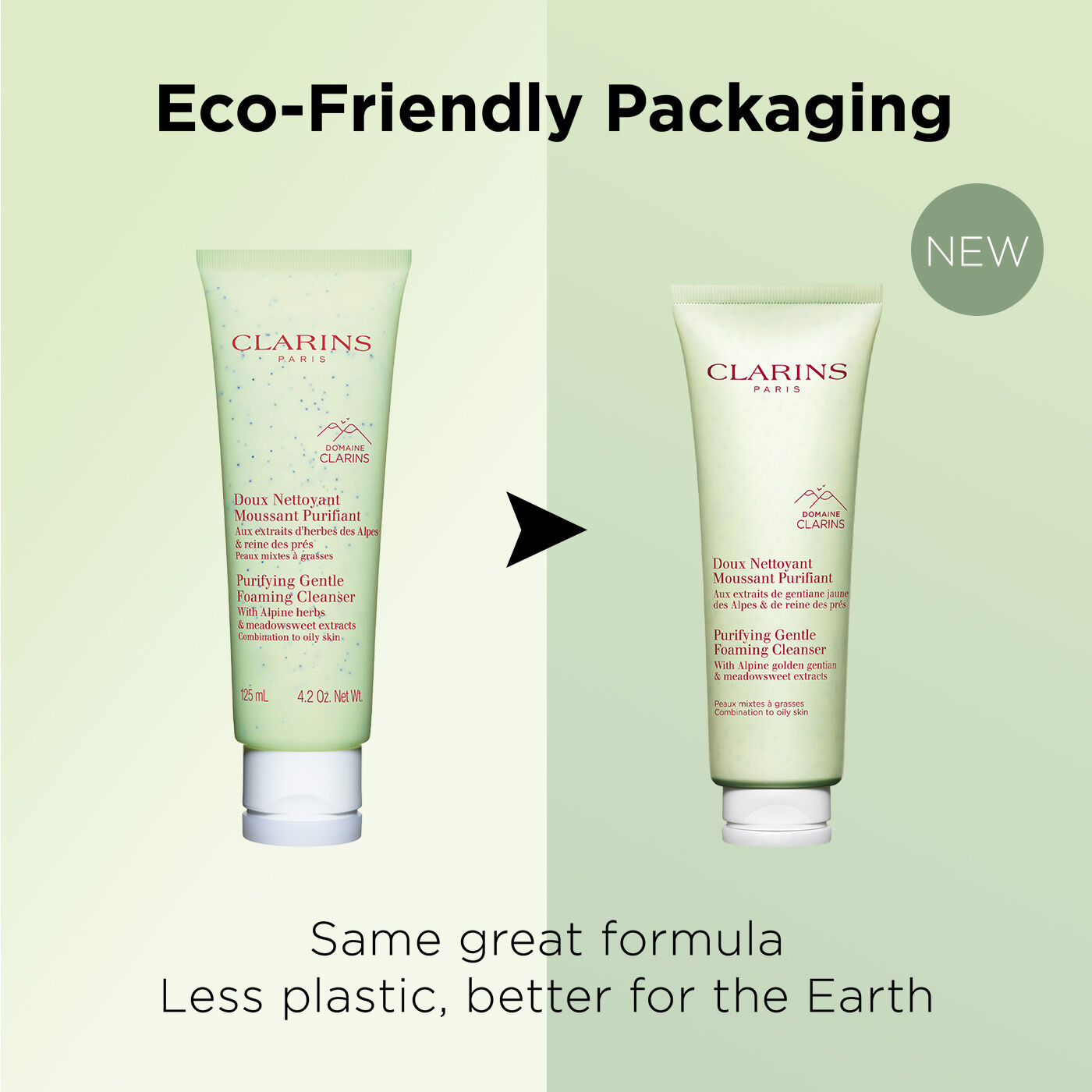 Purifying Gentle Foaming Face Cleanser for Combination to