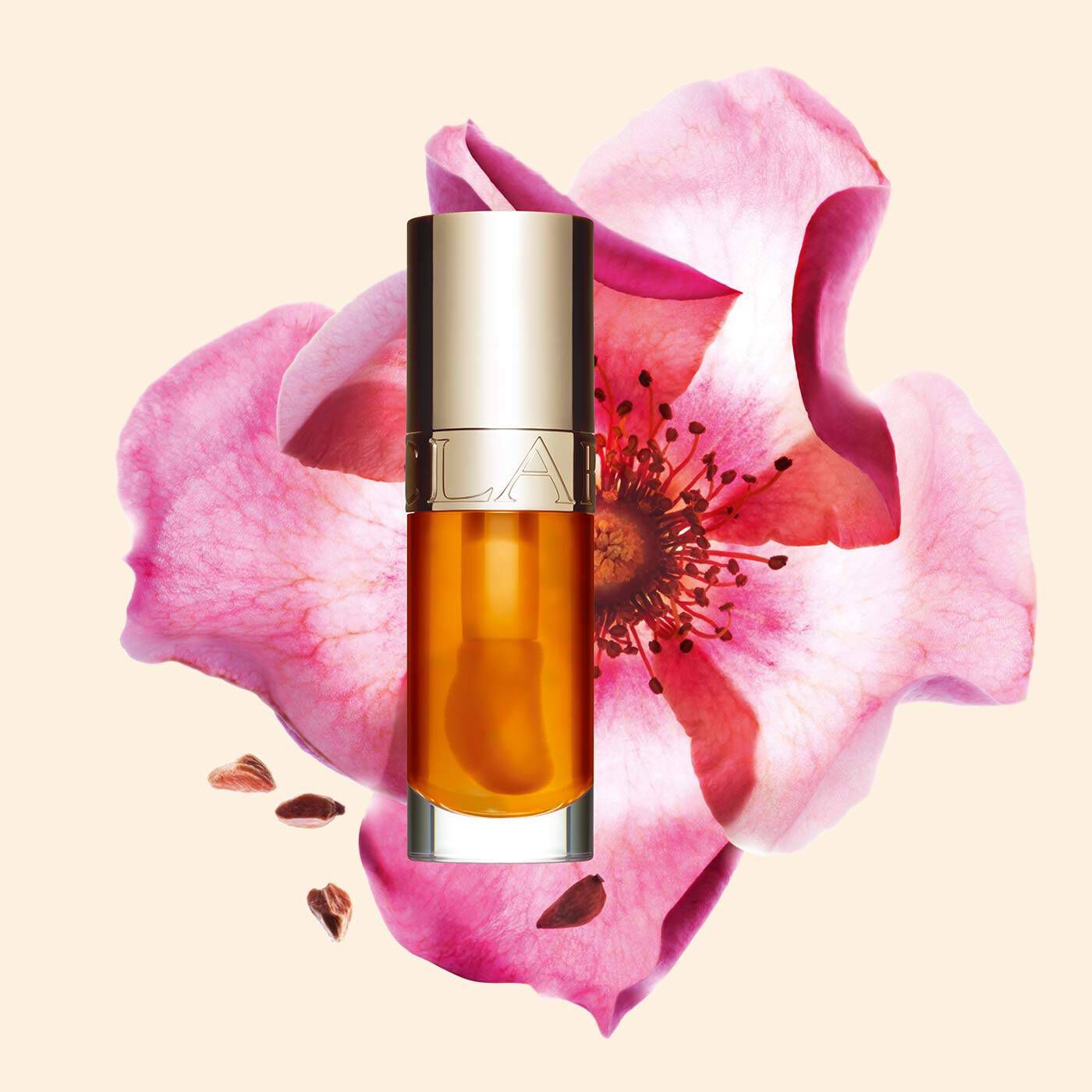 Clarins Lip Comfort Oil 0.24 Oz. In 1 Honey
