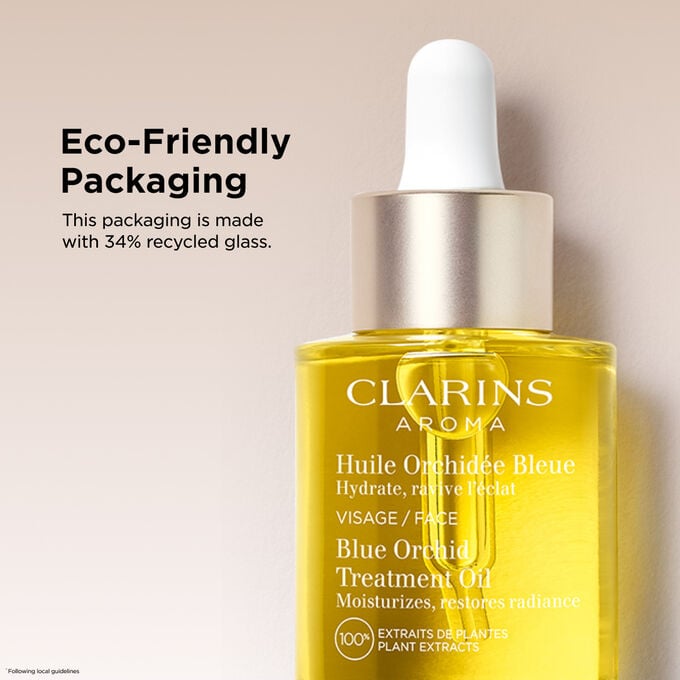 Blue Orchid Hydrating Face Treatment Oil for Dry Skin