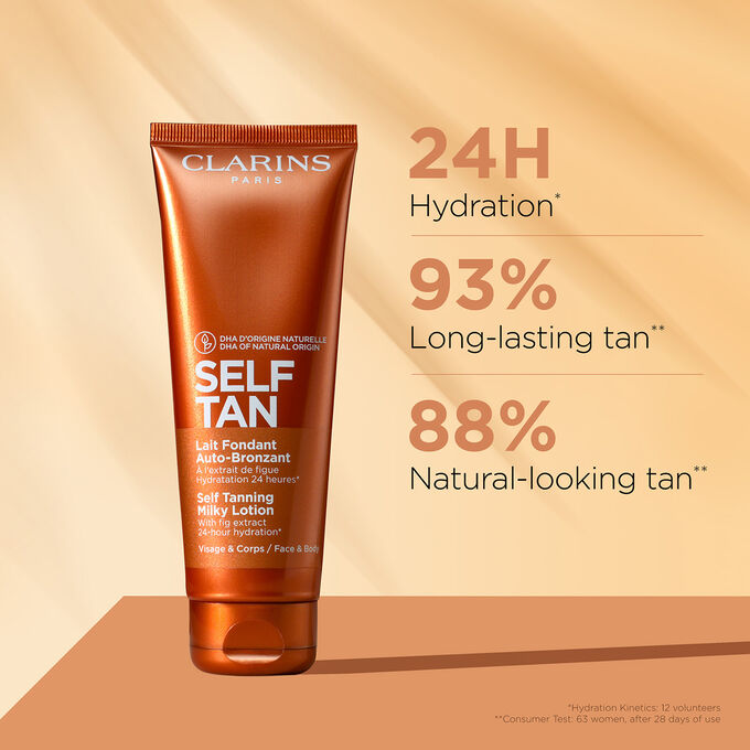 Self Tanning Milky Lotion - Face + Body Self Tanner