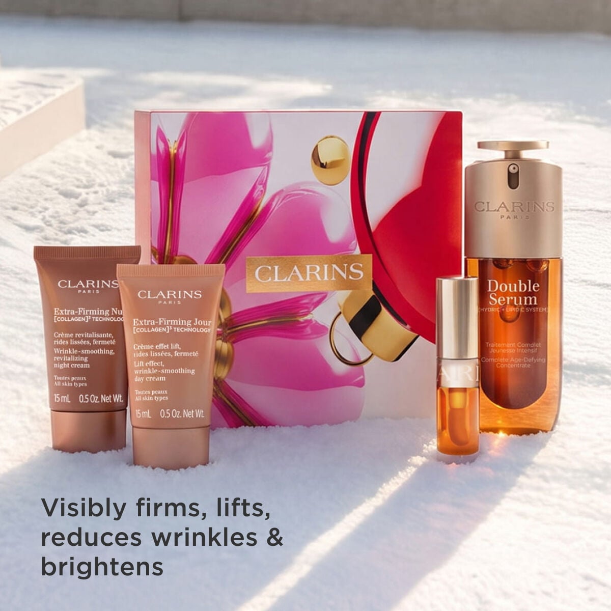 DOUBLE SERUM® + Extra-Firming Collection Anti-Aging Skincare Gift