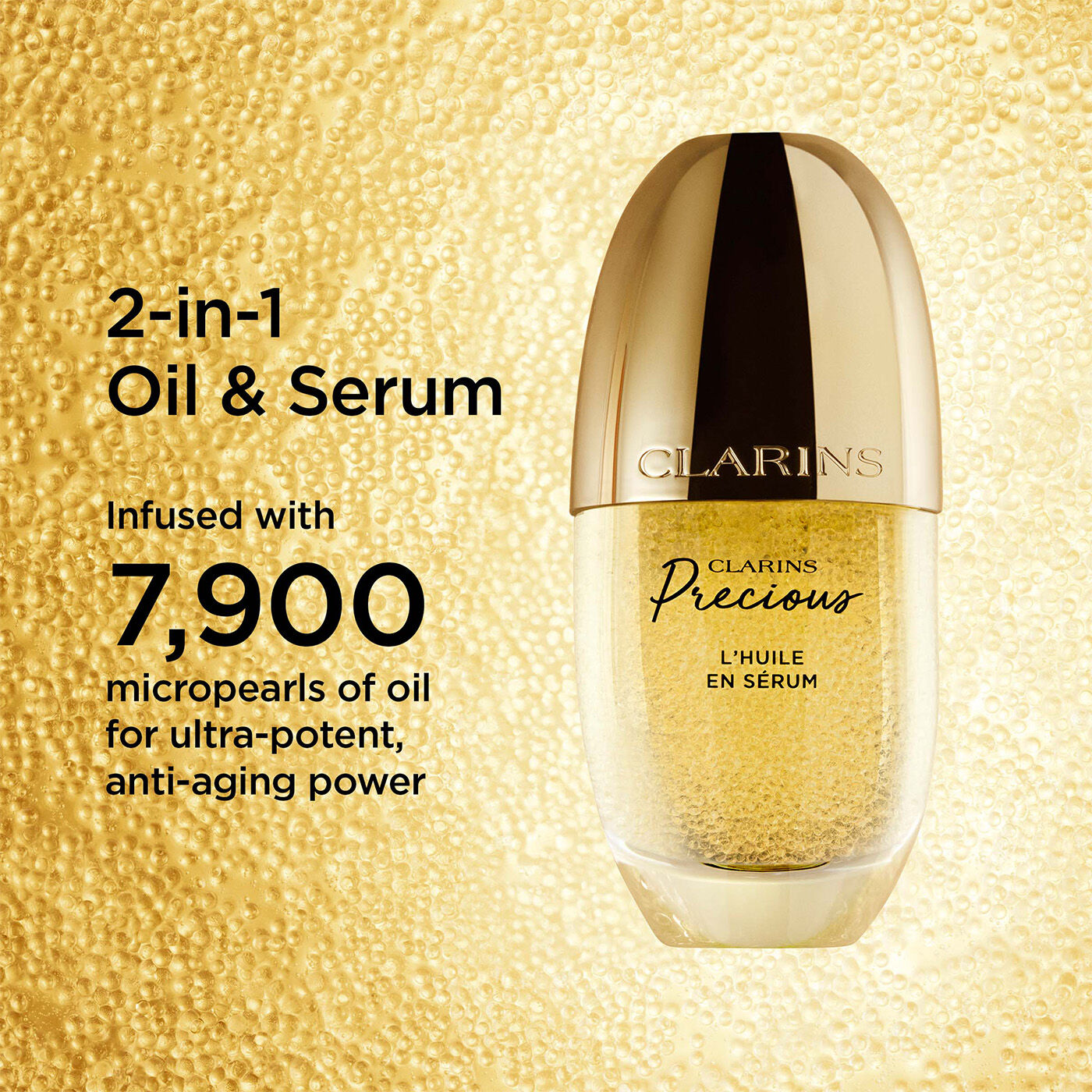 Precious Face Oil Serum Hydrating & Smoothing Serum | CLARINS®