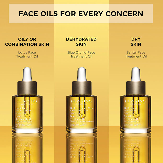 Lotus Purifying Face Treatment Oil for Oily Skin