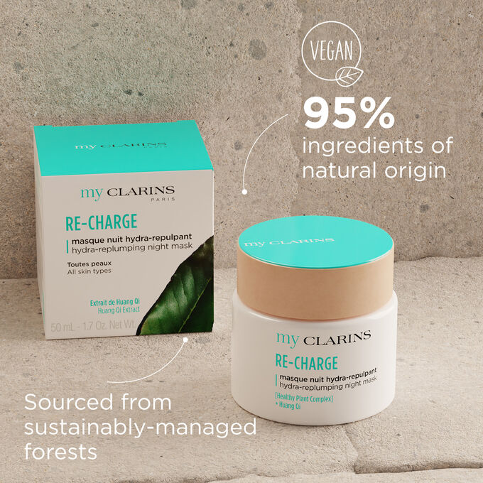 My Clarins RE-CHARGE relaxing detox night cream