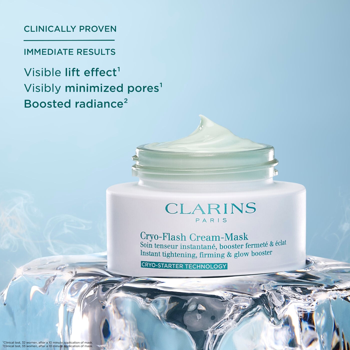 Cryo-Flash Mask - Pore Refining + Firming Gel-Cream Face Mask