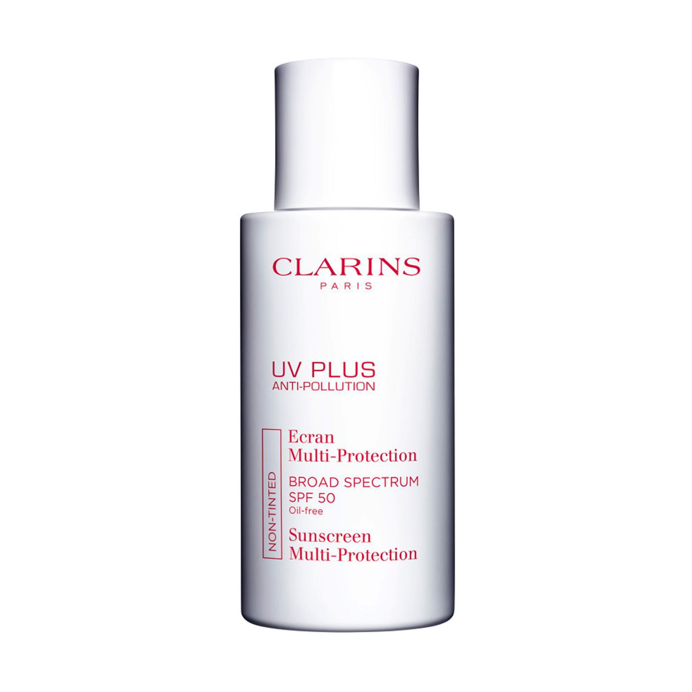 Clarins Uv Plus Spf 50 Anti Pollution Face Sunscreen 1.6 Oz. - Neutral In White