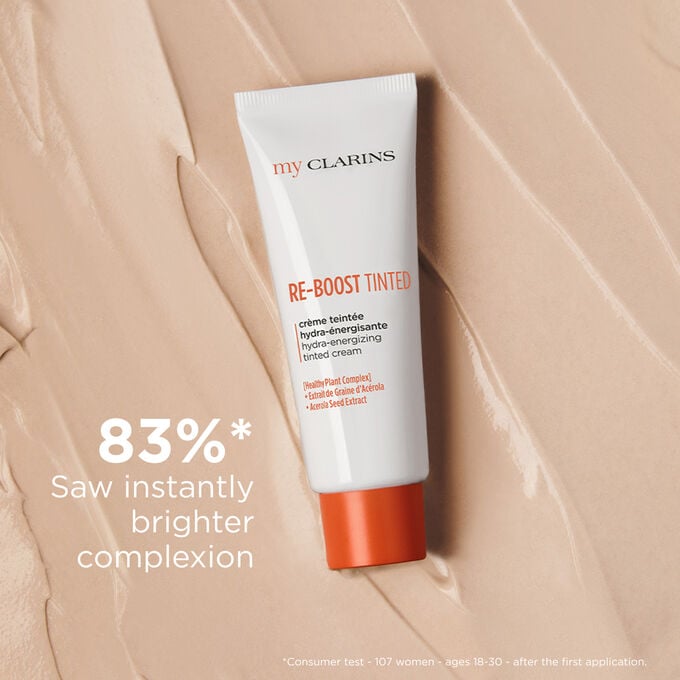 My Clarins RE-BOOST GLOW hydra-energizing tinted cream