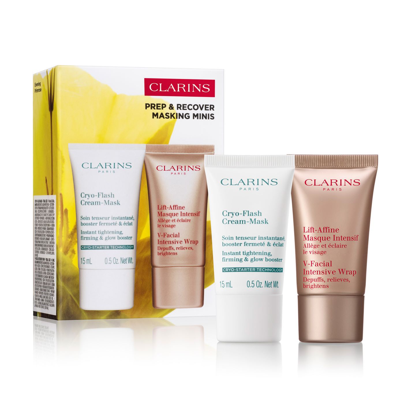 Prep + Recover Masking Mini Set | Featuring Cryo-Flash Mask + V