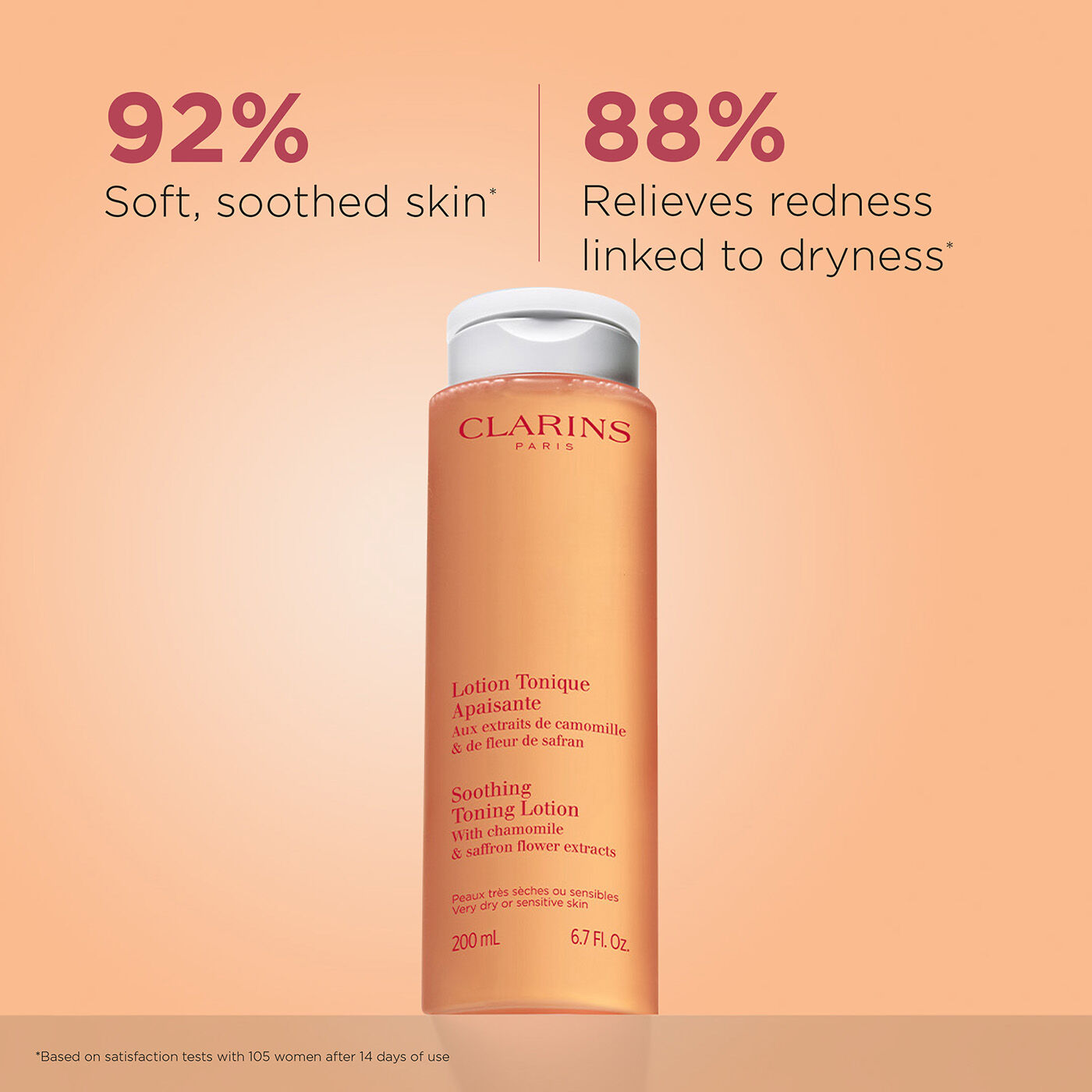 Soothing Toning Face Lotion - Sensitive Skin | CLARINS®
