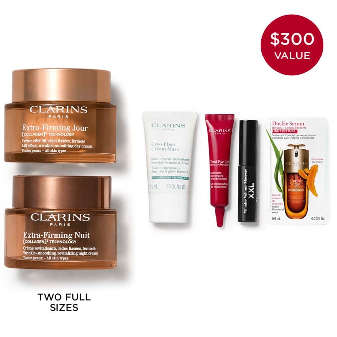 Extra-Firming Luxury Skincare Gift Set with Collagen Polypeptide + Niacinamide