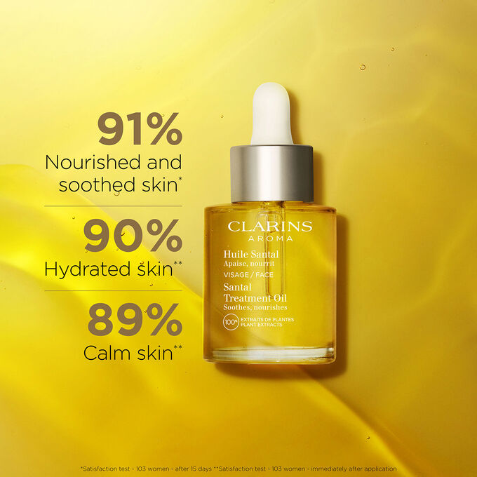 Santal Soothing Face Treatment Oil for Dry Skin