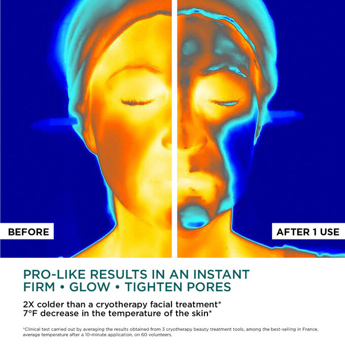 Cryo-Flash Mask - Pore Refining + Firming Gel-Cream Face Mask