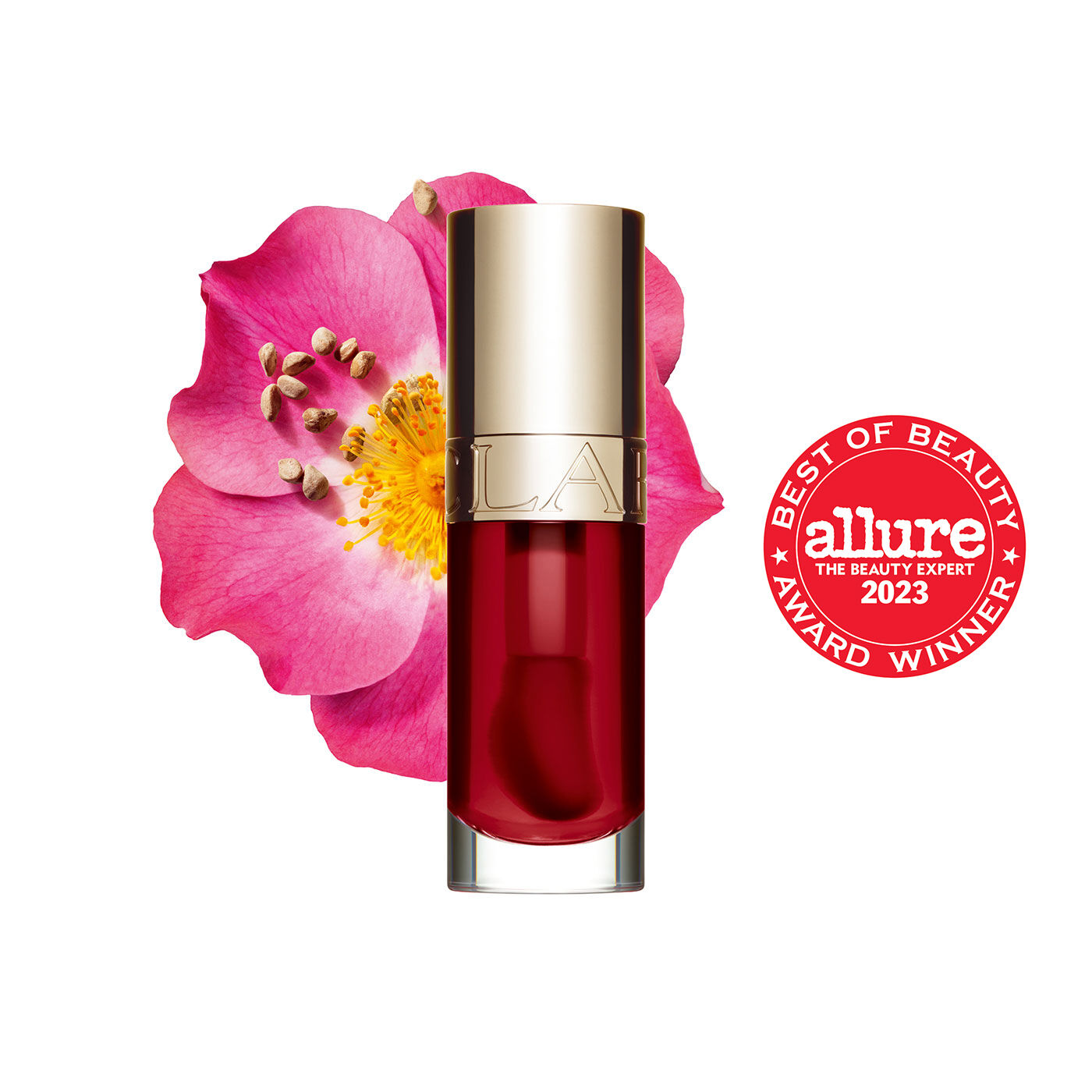 Shop Clarins Lip Comfort Oil - Tinted Lip Oil In 3 Cherry