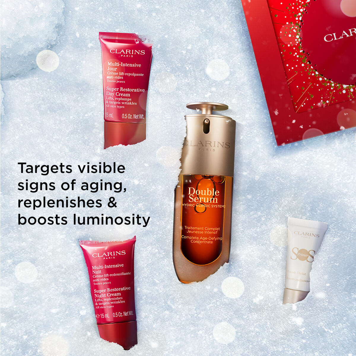 Double Serum + Super Restorative Collection | CLARINS®