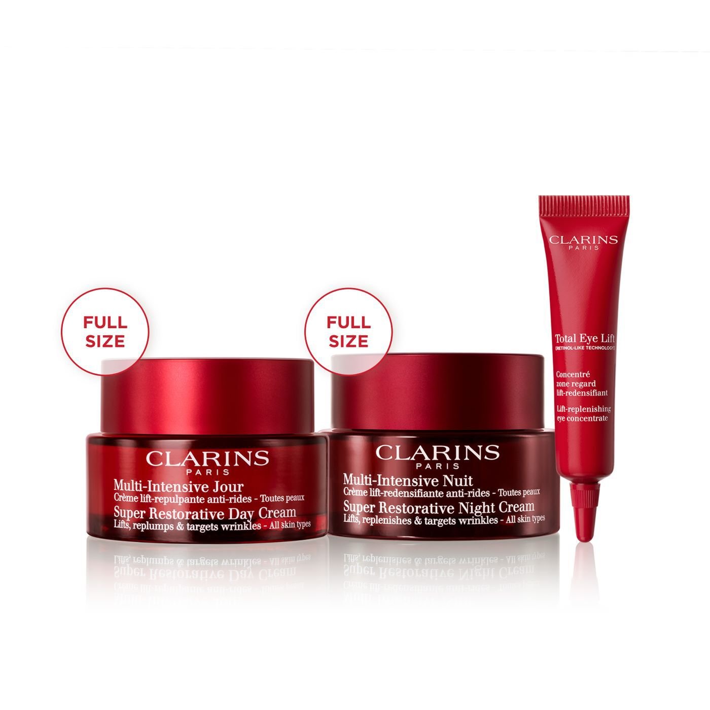 Super Restorative Day + Night Set | Featuring Total Eye Lift