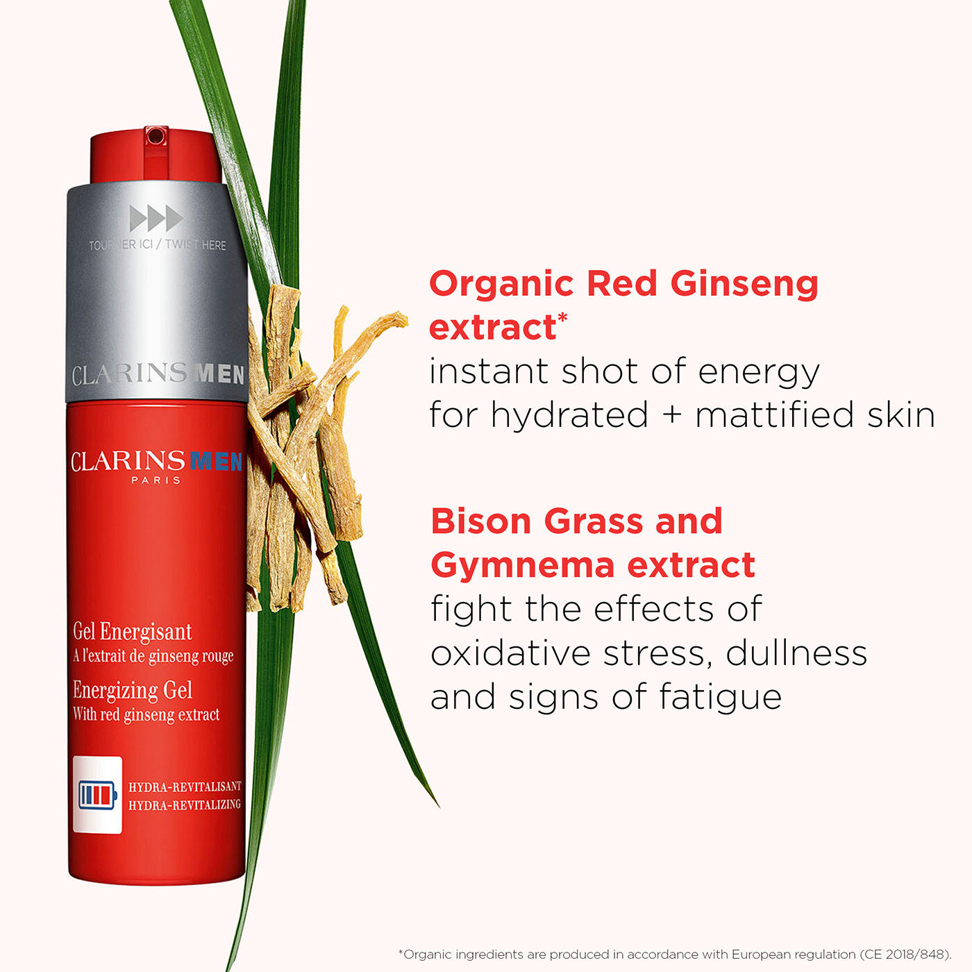 ClarinsMen Energizing Gel | CLARINS®