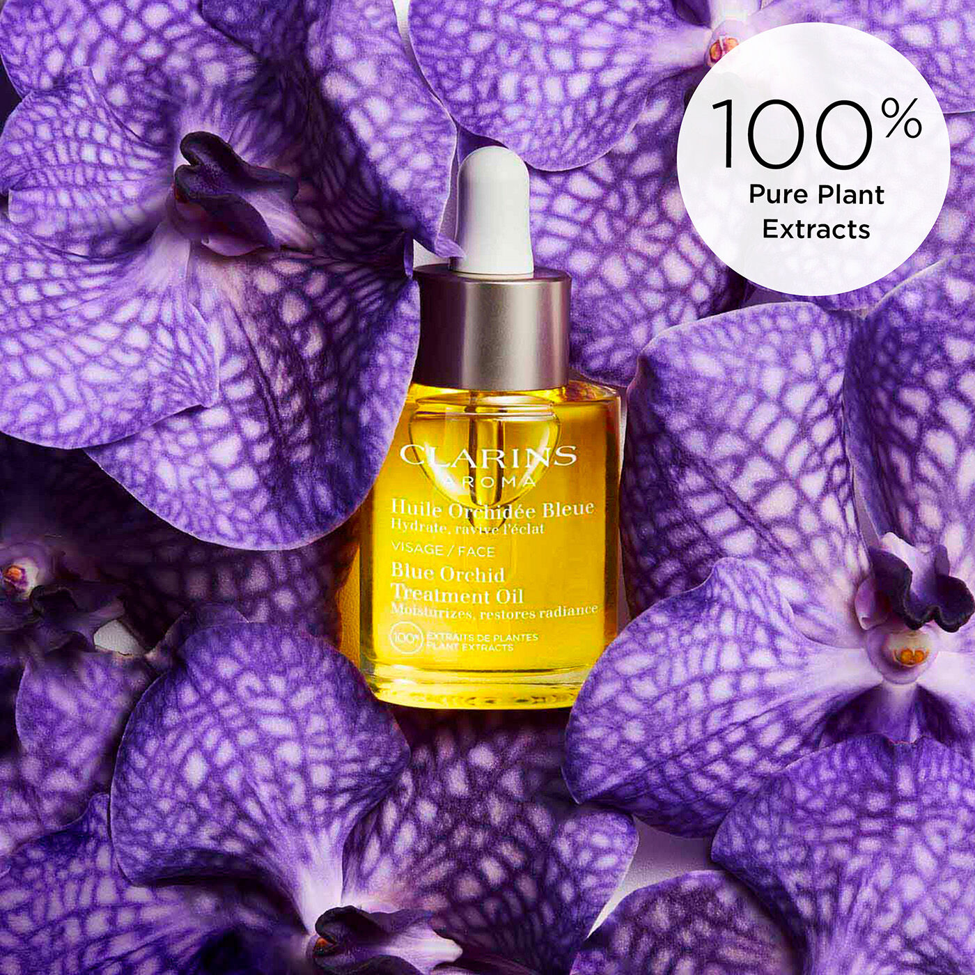 Blue Orchid Face Treatment Oil Hydrating & Revitalizing Face Oil