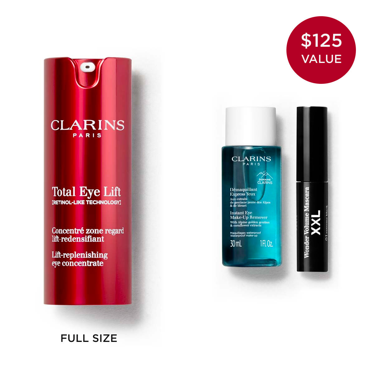 Total Eye Lift Gift Set for Firming, Wrinkles, Dark Circles +