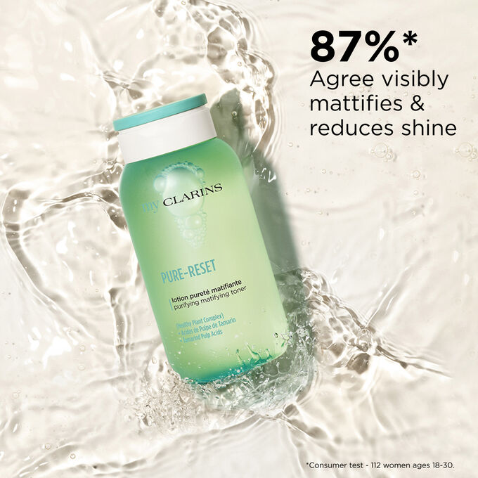My Clarins PURE-RESET purifying mattifying toner