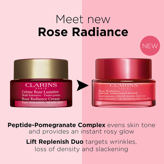 Rose Radiance Peptide Day Cream for Mature Skin