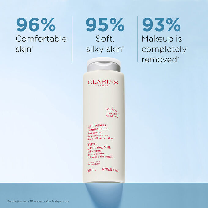 Velvet Facial Milk Cleanser - Hydrating + Gentle Milk Makeup Remover