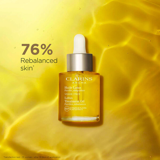 Lotus Purifying Face Treatment Oil for Oily Skin