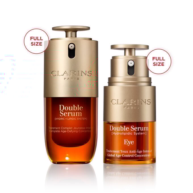 Double Serum Face + Eye Power Duo