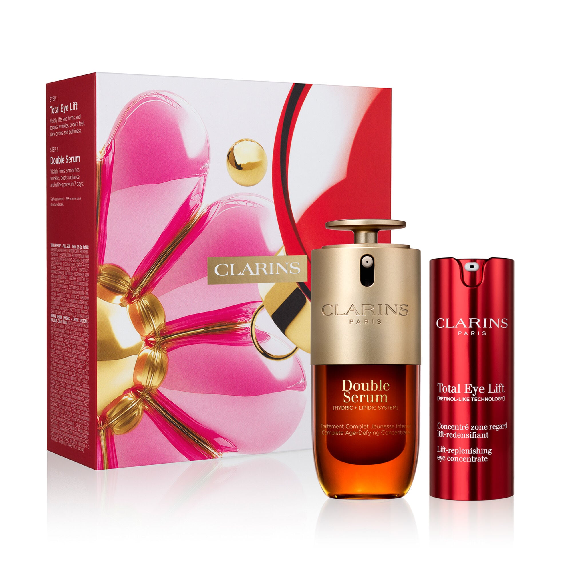 Firm+ Smooth Icons Serum + Eye Cream Gift Set | CLARINS®